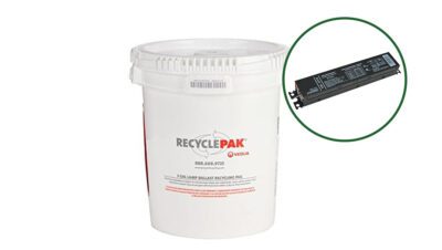 040ch BulbCycle Recyclepak Ballast Recycling Bucket - 5 Gallon, 040ch