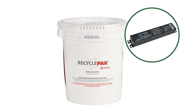 BulbCycle Recyclepak Ballast Recycling Bucket - 5 Gallon, 040ch