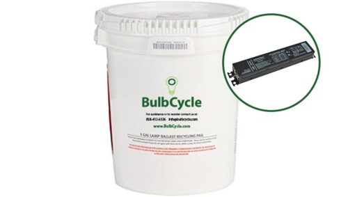 Ballast Recycling Bucket - 5 Gallon, 040ch