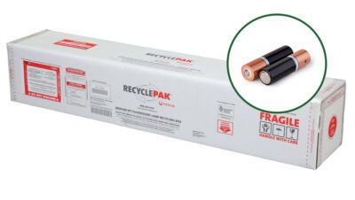 BulbCycle 4ft Fluorescent Lamp Recycling Box MEDIUM 043ch RecyclePak