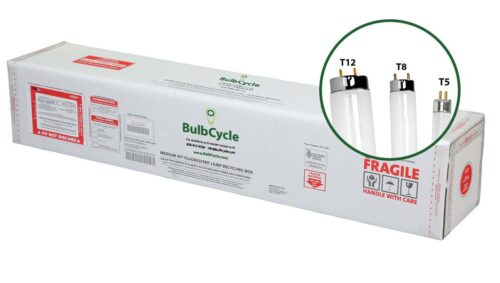 BulbCycle 4ft Fluorescent Lamp Recycling Box MEDIUM 043ch