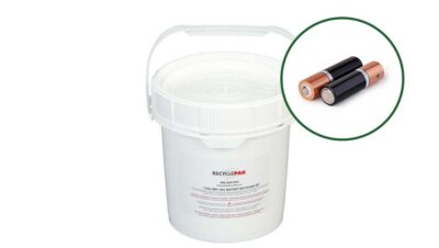 069ch BulbCycle recycling kits 1 gallon dry cell battery recycling kit 069ch