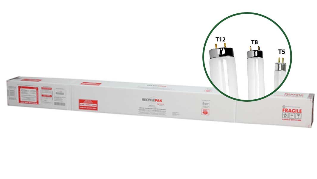 8ft Fluorescent Lamp Recycling Box LARGE (Holds 25 T12 Lamps or 57 T8 ...