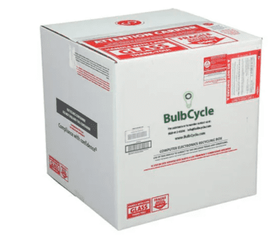 Electronics Recycling Ewaste Kit Medium BulbCycle Electronics Recycling Box Medium (Holds up to 50 lbs. of E-Waste, E-Scrap)