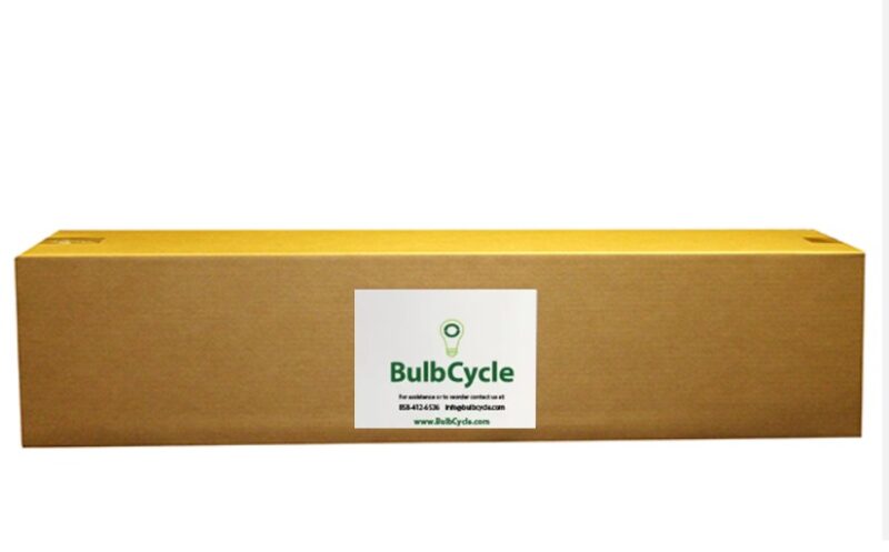 4FT UV Ultraviolet LAMP RECYCLING BOX (EACH) 4FT UV Ultraviolet LAMP RECYCLING BOX (Holds 30 T12 or 60 T8 high mercury (germicidal) straight UV lamps 4 FT in length)